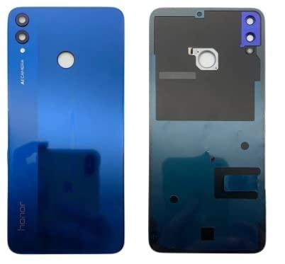 Back Glass Panel for Huawei Honor 8X Blue with Camera Lens - EGFix Back Glass Panel for Huawei Honor 8X Blue with Camera Lens - EGFix